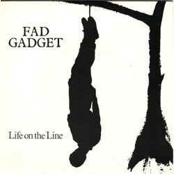 Fad Gadget Life On The Line VINYL 7" USED