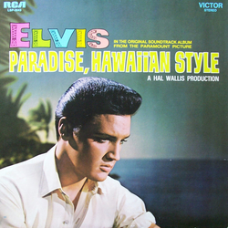 Elvis Presley Paradise, Hawaiian Style Vinyl LP USED