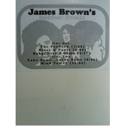James Brown James Brown's Baddest Breaks Vinyl LP USED