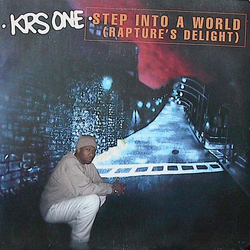 KRS-One Step Into A World (Rapture's Delight) Vinyl 12" USED
