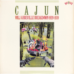 Various Cajun Vol. 1 Abbeville Breakdown 1929-1939 Vinyl LP USED