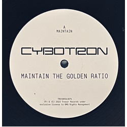 Cybotron Maintain The Golden Ratio Vinyl 12" USED