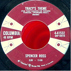 Spencer Ross Tracy's Theme Vinyl 7" USED