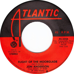 Jon Anderson Flight Of The Moorglade Vinyl 7" USED