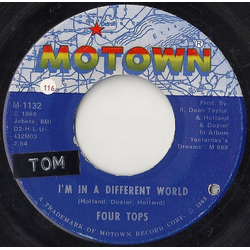 Four Tops I'm In A Different World Vinyl 7" USED
