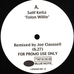 Salif Keita / Cassandra Wilson Tolon Willie / Voodoo Reprise (Joe Claussell Remixes) Vinyl 12" USED