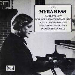 Myra Hess Dame Myra Hess Vinyl LP USED