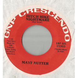 Mayf Nutter Hitch Hike Nightmare Vinyl 7" USED