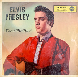 Elvis Presley Treat Me Nice Vinyl 7" USED