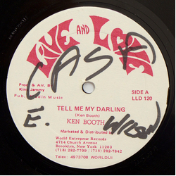Ken Boothe / Thriller U Tell Me My Darling / My Love Vinyl 12" USED