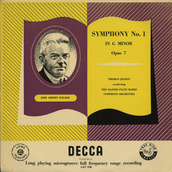 Carl Nielsen / Statsradiofoniens Symfoniorkester / Thomas Jensen Symphony No. 1 Vinyl LP USED
