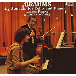 Johannes Brahms / Miklós Perényi / Zoltán Kocsis Sonatas For Cello And Piano Vinyl LP USED
