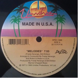 Made In USA Melodies / Shake Your Body Vinyl 12" USED