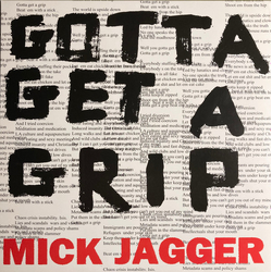 Mick Jagger Gotta Get A Grip / England Lost Vinyl 12" USED