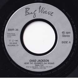 Chad Jackson Hear  The Drummer (Get Wicked) Vinyl 7" USED
