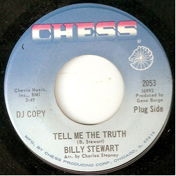 Billy Stewart Tell Me The Truth Vinyl 7" USED