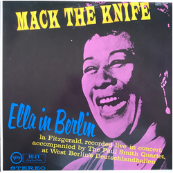 Ella Fitzgerald Ella in Berlin/Mack the Knife Vinyl LP USED