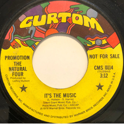 The Natural Four It's The Music Vinyl 7" USED