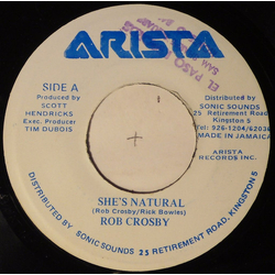 Rob Crosby She's Natural Vinyl 7" USED
