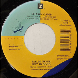 Shawn Camp Fallin' Never Felt So Good Vinyl 7" USED