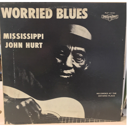 Mississippi John Hurt Worried Blues Vinyl LP USED