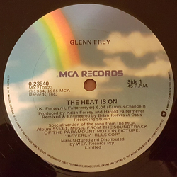 Glenn Frey The Heat Is On Vinyl 12" USED