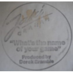 Jaki Graham What's The Name Of Your Game Vinyl 12" USED