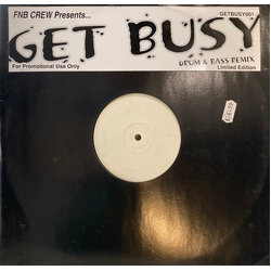 Sean Paul Get Busy (D&B Remix) Vinyl 12" USED