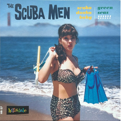 The Scuba Men Scuba Dooba Baby / Green Seas Vinyl 7" USED