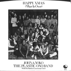 John Lennon & Yoko Ono / The Plastic Ono Band Happy Xmas (War Is Over) Vinyl 7" USED