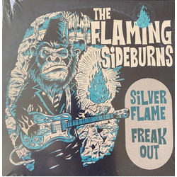 The Flaming Sideburns Silver Flame / Freak Out Vinyl 7" USED