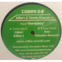Killian's Overwhelming Vinyl 12" USED