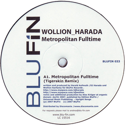 Wollion / Harada Metropolitan Fulltime Vinyl 12" USED
