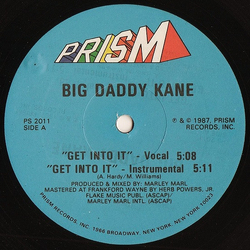 Big Daddy Kane Get Into It Vinyl 12" USED