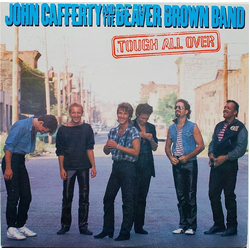 John Cafferty And The Beaver Brown Band Tough All Over Vinyl LP USED