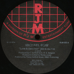 Michael Bow Love & Devotion Vinyl 12" USED
