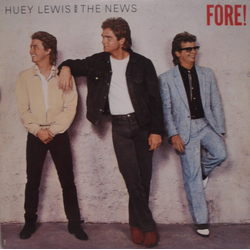 Huey Lewis & The News Fore! Vinyl LP USED