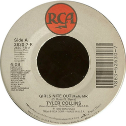 Tyler Collins Girls Nite Out Vinyl 7" USED