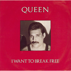 Queen I Want To Break Free Vinyl 7" USED