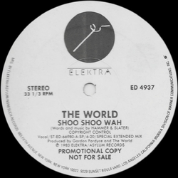 The World Shoo Shoo Wah Vinyl 12" USED