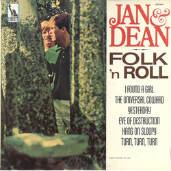 Jan & Dean Folk 'N Roll Vinyl LP USED
