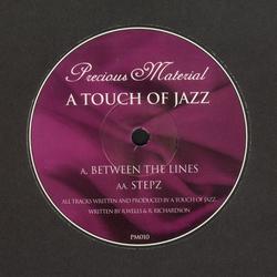 A Touch Of Jazz Between The Lines / Stepz Vinyl 12" USED