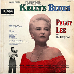 Peggy Lee / Ella Fitzgerald Songs From Pete Kelly's Blues Vinyl LP USED