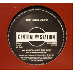 The Joint Crew No Lyrics Just The Beat Vinyl 12" USED