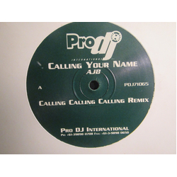 AJB Calling Your Name Vinyl 12" USED