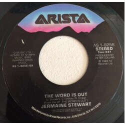 Jermaine Stewart The Word Is Out USED VINYL 7INCH 45 RPM SINGLE