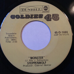 Steppenwolf Monster USED VINYL 7INCH 45 RPM SINGLE