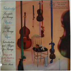 Boston Symphony Orchestra / Charles Munch Serenade For String Orchestra In C Major, Op. 48 / Adagio For Strings, Op. 11 / Introduction And Allegro For