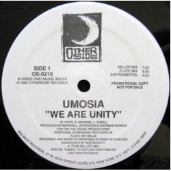 Umosia We Are Unity Vinyl 12" USED
