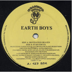 Earth Boys Destination Heaven Vinyl 12" USED